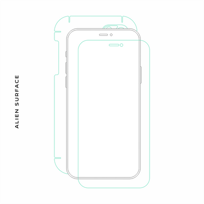 Samsung I5500 folie protectie Alien Surface